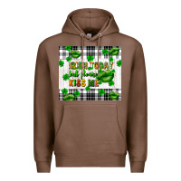 Chestnut Irish today but please kiss me st. patricks day Premium Hoodie - FaDigitalArtStudio