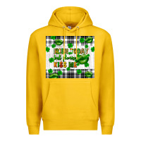 Lemon Irish today but please kiss me st. patricks day Premium Hoodie - FaDigitalArtStudio