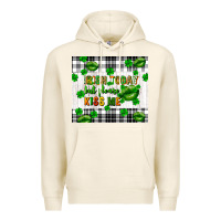 Tofu Irish today but please kiss me st. patricks day Premium Hoodie - FaDigitalArtStudio