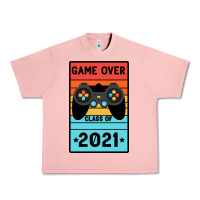 Salmon Game Over Class Of 2021 Urban Heavy Tee - Bettercallsaul