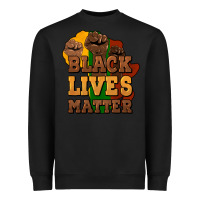 Black black lives matter Heavyweight Sweatshirt - HowdyJamesFarm