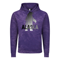 Cloud Purple Alaska Bear Vintage Hoodie - Bettercallsaul