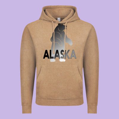Alaska Bear Vintage Hoodie Designed By Bettercallsaul