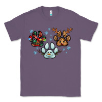 Lavender Christmas paws Classic Tee - RanaPortraitStore