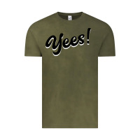 Vintage Olive YEES! Vintage Tee - Bettercallsaul