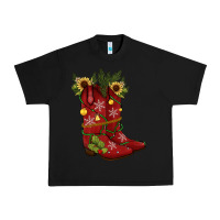 Black Christmas boots Urban Heavy Tee - JahusDesignShop