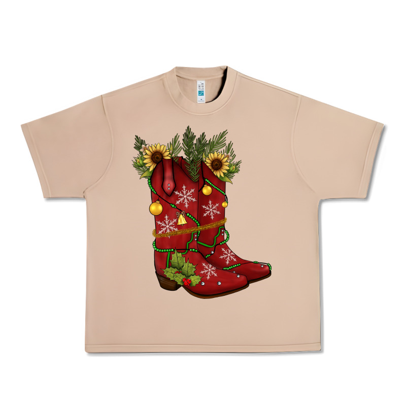 Christmas Boots Urban Heavy Tee by JahusDesignShop | Teevron