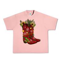 Salmon Christmas boots Urban Heavy Tee - JahusDesignShop