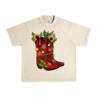 Sandshell Christmas boots Urban Heavy Tee - JahusDesignShop