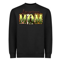 Black American Mom Mother's Day Heavyweight Sweatshirt - CowGirlArtShop