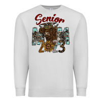 Dove Grey Senior Mom 2023 Premium Sweatshirt - CowhideDigitalArt