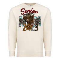 Sandshell Senior Mom 2023 Premium Sweatshirt - CowhideDigitalArt