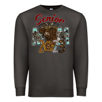 Smoke Senior Mom 2023 Premium Sweatshirt - CowhideDigitalArt