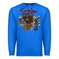 True Royal Senior Mom 2023 Premium Sweatshirt - CowhideDigitalArt