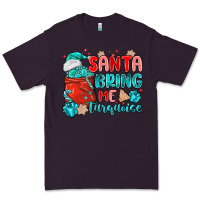 Plum santa bring me turquoise Premium Tee - MaliasSmallBusiness