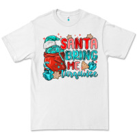 White santa bring me turquoise Premium Tee - MaliasSmallBusiness