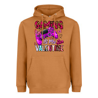 Meerkat gaming is my valentine Heavyweight Hoodie - CowhideDigitalArt