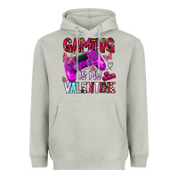 Moon Dust gaming is my valentine Heavyweight Hoodie - CowhideDigitalArt