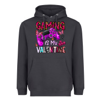 Smoke gaming is my valentine Heavyweight Hoodie - CowhideDigitalArt