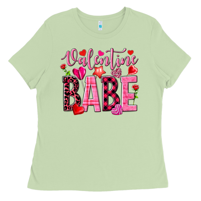 Valentine Babe Ladies Tee by NancyCooperArtShop | Teevron