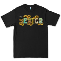 Black senior 2023 sunflower Premium Tee - NancyCooperArtShop