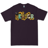 Plum senior 2023 sunflower Premium Tee - NancyCooperArtShop
