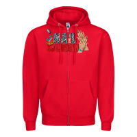 Red nail queen bbs Zipper Hoodie - BundleAndBundleShop