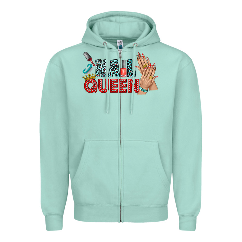 Nail Queen Bbs Zipper Hoodie by BundleAndBundleShop | Teevron