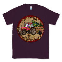 Plum Christmas Tractor Classic Tee - RanaPortraitStore