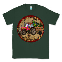Sports Green Christmas Tractor Classic Tee - RanaPortraitStore