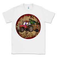 White Christmas Tractor Classic Tee - RanaPortraitStore