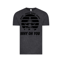 Vintage Black EFF You See Kay Why Oh You Skeleton Yogas Vintage Vintage Tee - Bettercallsaul