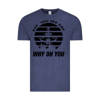 Vintage Denim EFF You See Kay Why Oh You Skeleton Yogas Vintage Vintage Tee - Bettercallsaul