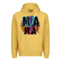 Antique Gold Mama lightning bolts Mother's Day Premium Hoodie - FaDigitalArtStudio