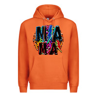Carrot Mama lightning bolts Mother's Day Premium Hoodie - FaDigitalArtStudio