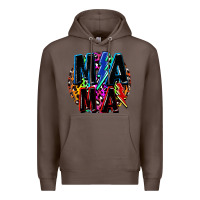 Coffee Mama lightning bolts Mother's Day Premium Hoodie - FaDigitalArtStudio