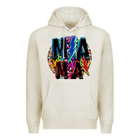 Oatmeal Heather Mama lightning bolts Mother's Day Premium Hoodie - FaDigitalArtStudio