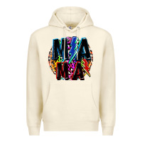 Sandshell Mama lightning bolts Mother's Day Premium Hoodie - FaDigitalArtStudio