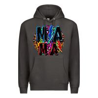 Smoke Mama lightning bolts Mother's Day Premium Hoodie - FaDigitalArtStudio