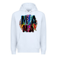 White Mama lightning bolts Mother's Day Premium Hoodie - FaDigitalArtStudio