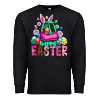 Black Easter Premium Sweatshirt - CowhideDigitalArt