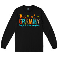 Black customized this grammy loves her little pumpkins Long Sleeve Tee - texasbilliewilder