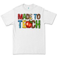 White made to teach Premium Tee - NancyCooperArtShop
