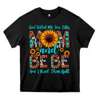 Black god gifted me two titles mom and bebe  and i rock Heavy Core Tee - JahusDesignShop