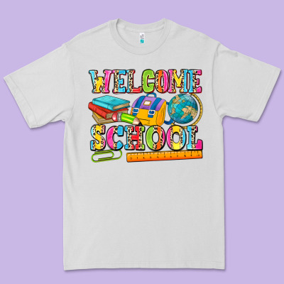 Welcome School Premium Tee Designed By Nancycooperartshop