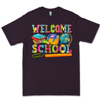 Plum welcome school Premium Tee - NancyCooperArtShop