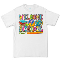 White welcome school Premium Tee - NancyCooperArtShop