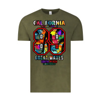 Vintage Olive California 89 Vintage Tee - Bettercallsaul