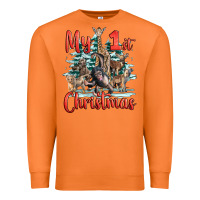 Carrot my first christmas baby safari animals Premium Sweatshirt - LillyAllenDesigns