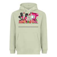 Matcha Hair Stylist Your Textt Heavyweight Hoodie - CowhideDigitalArt